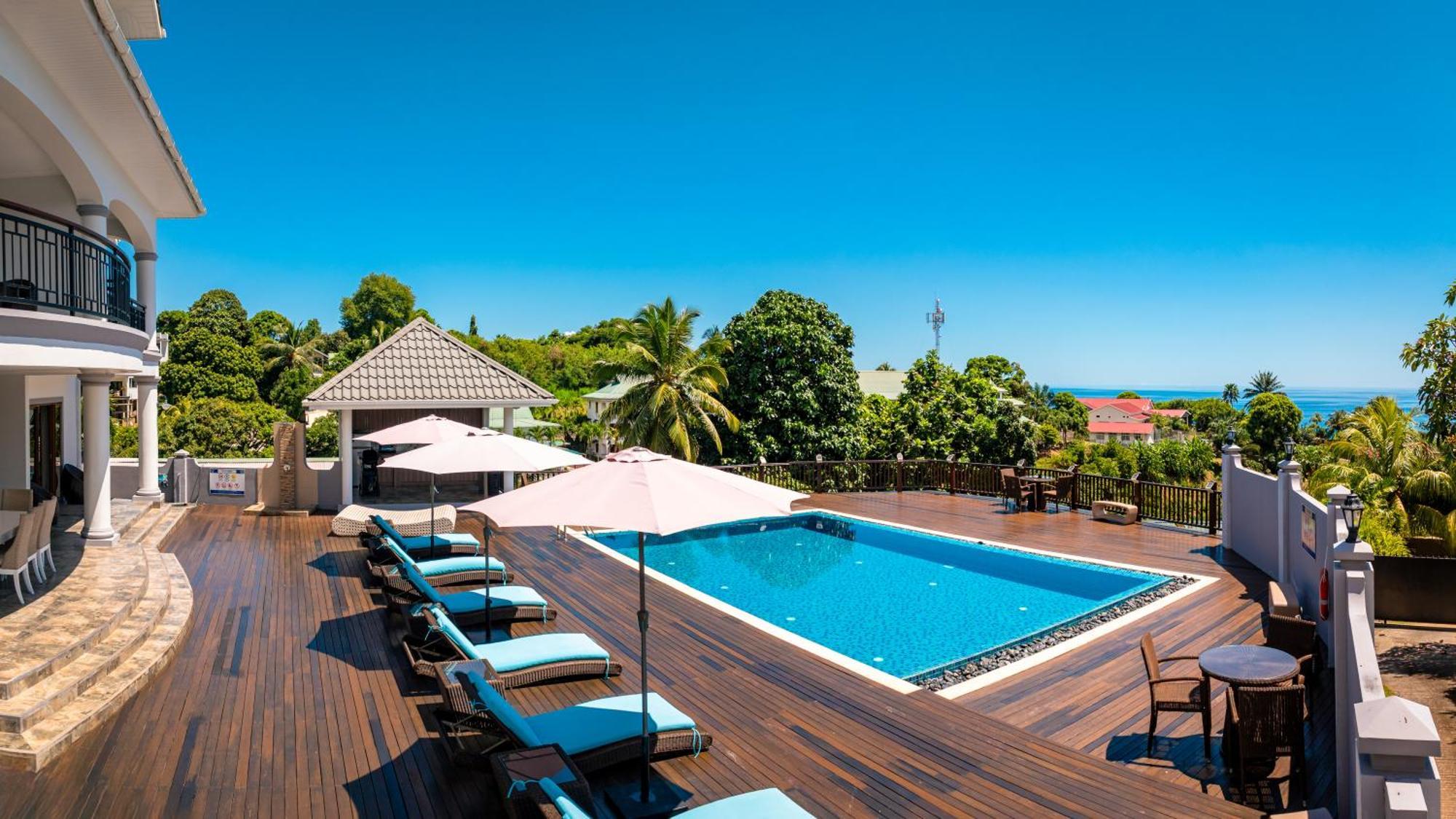 D'Offay Seaview Apartments Beau Vallon  Exterior foto