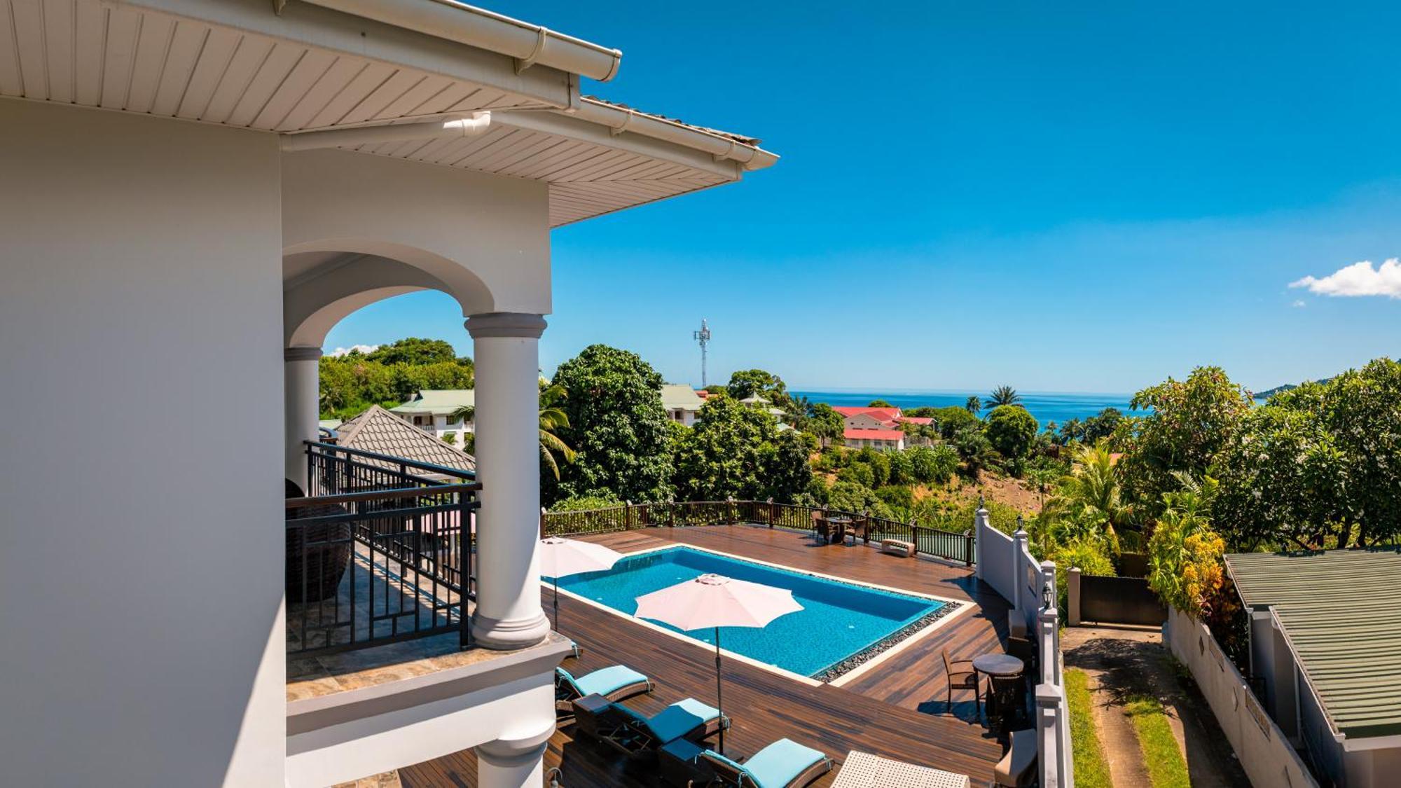 D'Offay Seaview Apartments Beau Vallon  Exterior foto